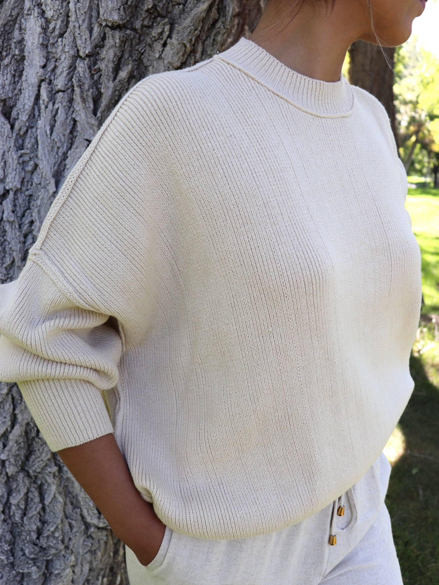 Cozy Ivory Sweater