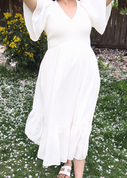 Blossom Dress in Cream