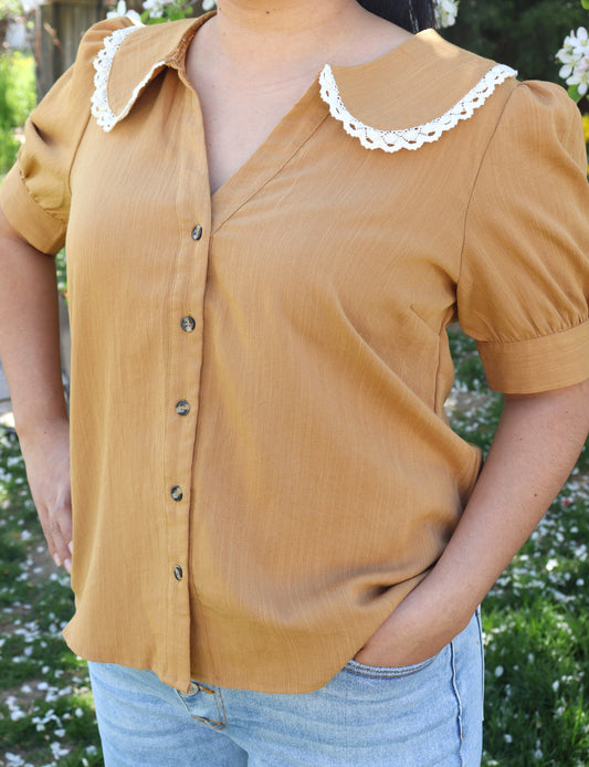 Glory Button Up Top