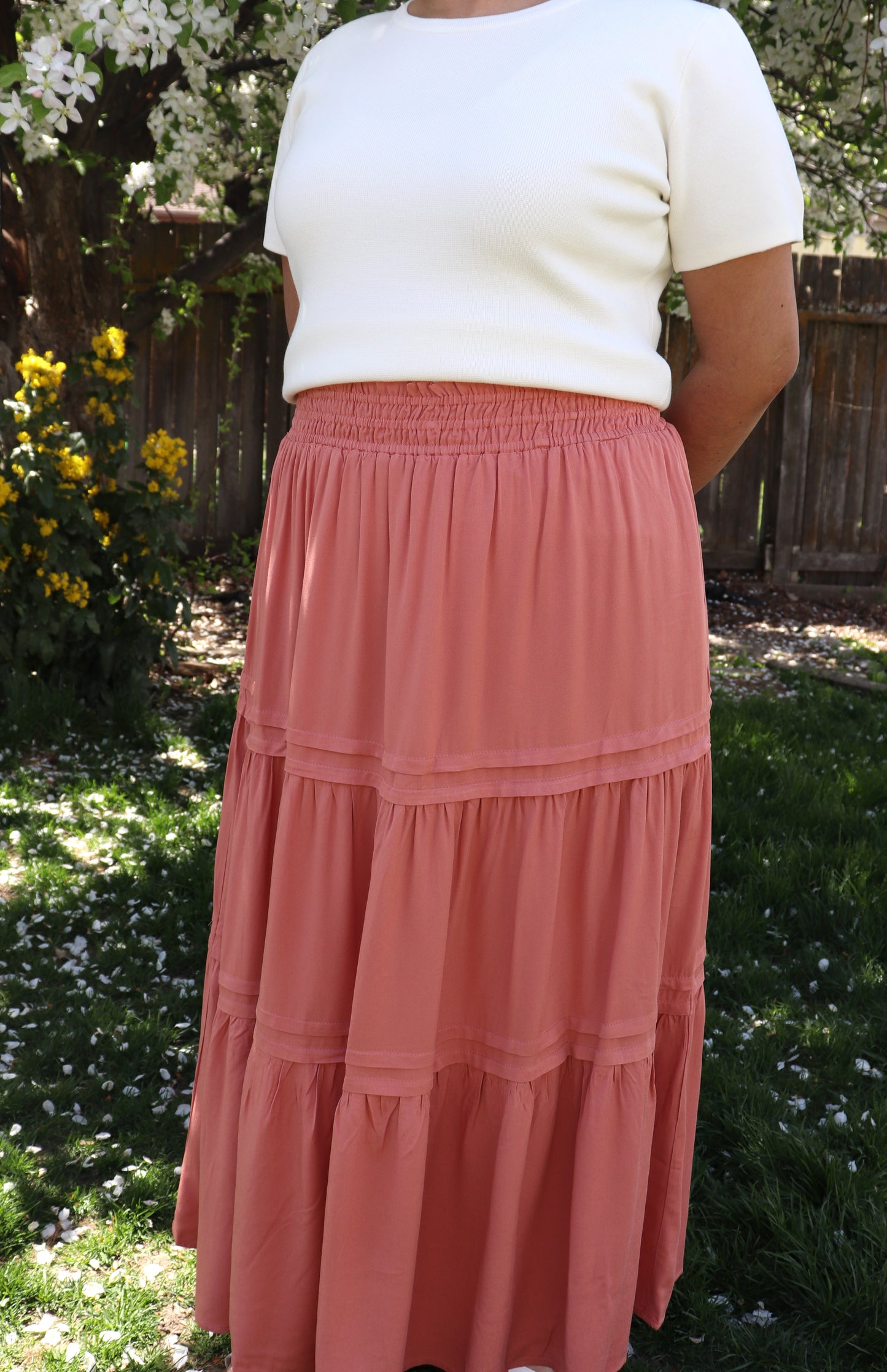 Liz Midi Skirt with Pockets