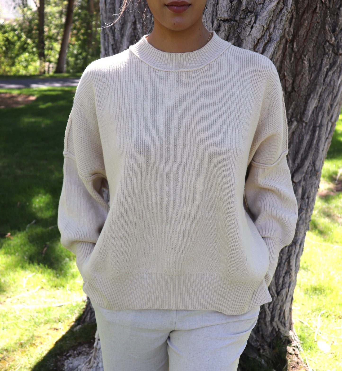 Cozy Ivory Sweater