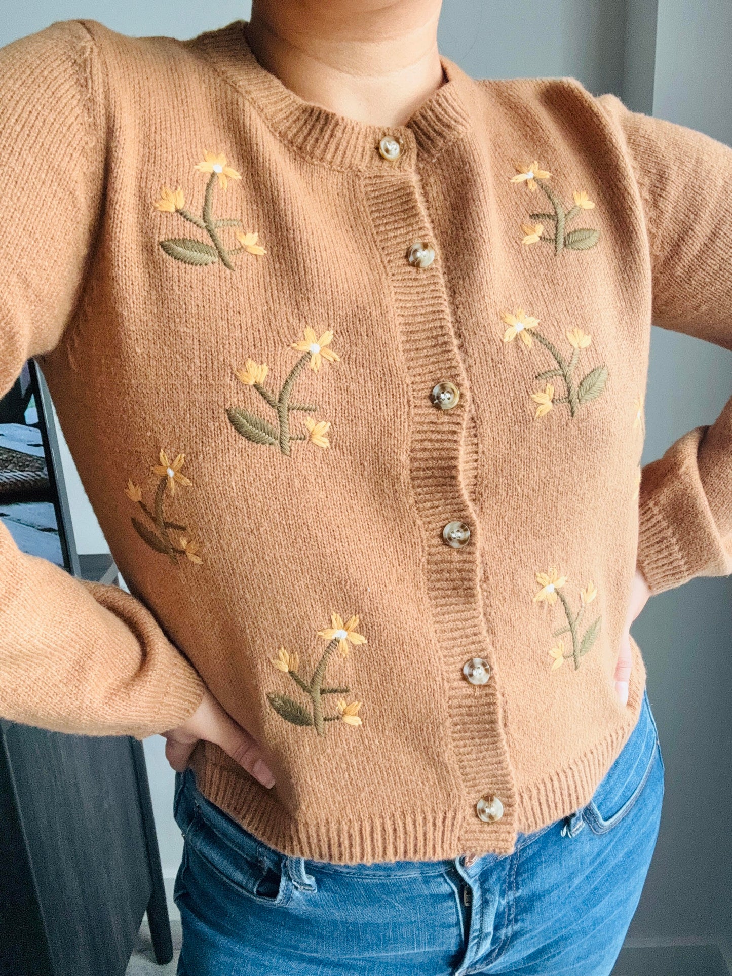 Autumn Button Up Sweater