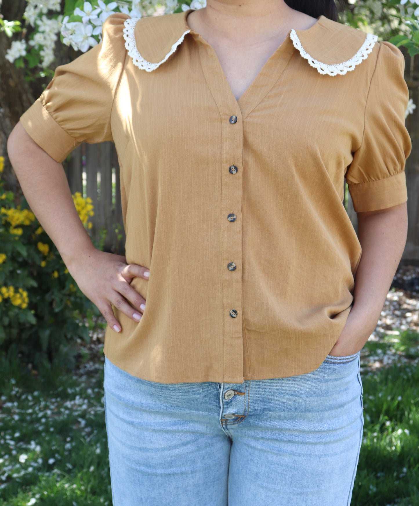 Glory Button Up Top